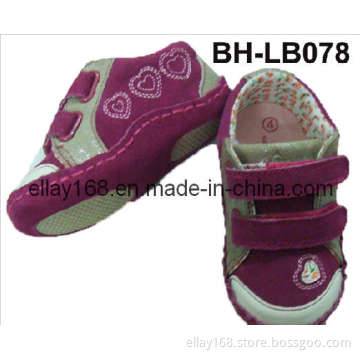 New Style Genuine Leather Baby Shoe Bh-Lb078